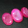 Natural Pink Druzy Smooth Polished Pear Gemstone Quantity 3 Bead & Sizes 25mm to 30mm approx. Druzy is a fine coating of crystals on a Gems surface, vein or geode. Commonly used for sparkling jewelry. Treatments like coating or dying are also an acceptable treatment in this gem. 